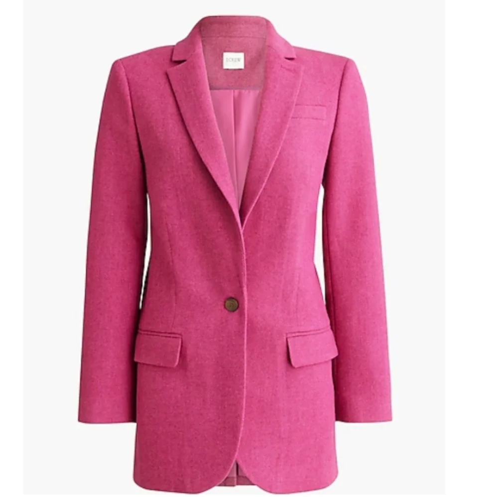 J. Crew Pink Blazer - Picture 1 of 7